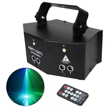 ДИСКО-ЛАЗЕРНЫЙ ПРОЕКТОР ДЛЯ ВЕЧЕРИНКИ RGB LED15 EYE