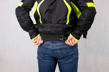 МОТОЦИКЛОВАЯ КУРТКА С ГОРБОМ HUSAR RAPID GP fluo