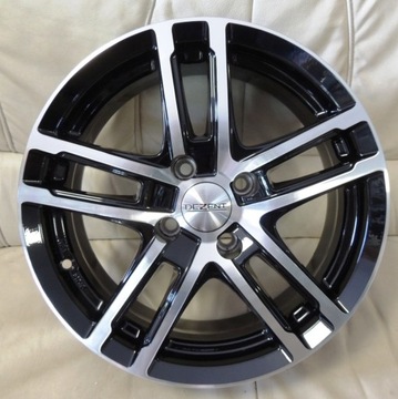 4× Felga aluminiowa Dezent TZ dark 6.5