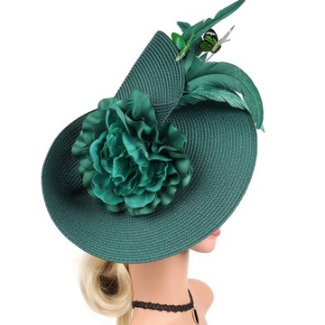 Головной убор невесты, шляпка с чародеем.