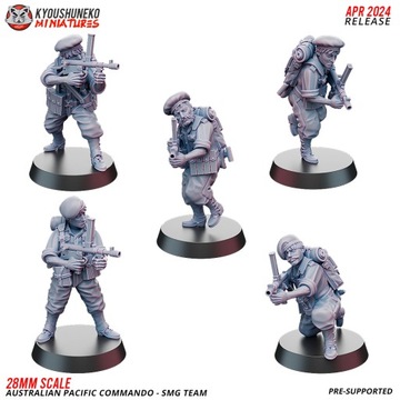 SMG Australian Pacific Command x5 Kyoushuneko Mini