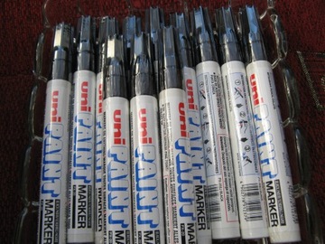 Marker olejowy CZARNY uni PAINT PX20 oryginał NAJTANIEJ na ALLEGRO