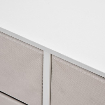 3-х уровневый комод с 6 ящиками из нетканого материала с ручками Hom.