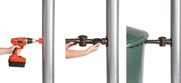 ZBIERACZ ŁAPACZ WODY DESZCZÓWKI SPEEDY 75-110 MM