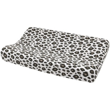 Meyco Baby Leopard pokrowiec na matę do przewijania - sand melange - 50x70c