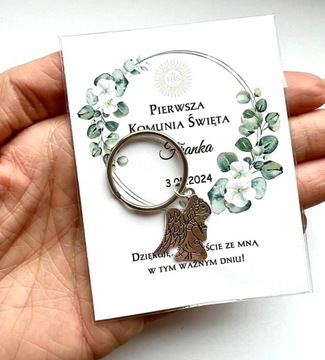 Элегантное благодарственное письмо для гостей ПЕРСОНАЛИЗАЦИЯ ПРИЧАСТИЯ ANGEL FOW