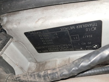 BMW 5 E39 KAPOTA KRYT MOTORU