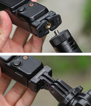 Mocowanie Uchwyt Szybkozłączka na GoPro i Gwint 1/4