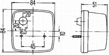 HELLA SVĚTLO SMĚROVKA 2BA 003 014-017
