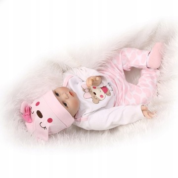 Silicone reborn doll 55cm Obudowa z tkaniny