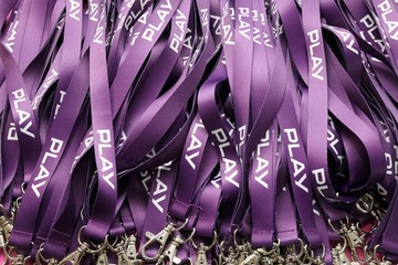 Ленты рекламные 15 мм с двусторонней печатью, 250 шт.