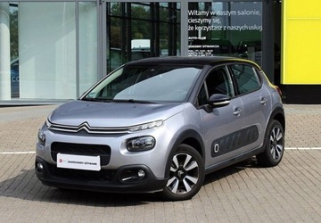 Citroen C3 III Hatchback 1.2 PureTech 82KM 2019 Citroen C3 1.2 Benz 83KM SHINE Salon PL Serwis ASO Car Play Kamera ALU Air, zdjęcie 1