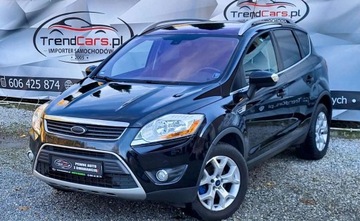 Ford Kuga I 2.0 Duratorq TDCi 140KM 2009 Ford Kuga 2.0 tdci 4x4 Klima Panorama Navi bezwypadkowy OPLACONY 2.0 140KM, zdjęcie 2
