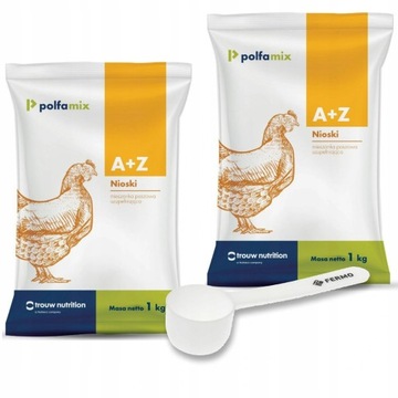 WITAMINY DLA KUR NIOSEK DO WODY POLFAMIC A+Z POLFAMIX REPRODUKCYJNYCH 2x1Kg