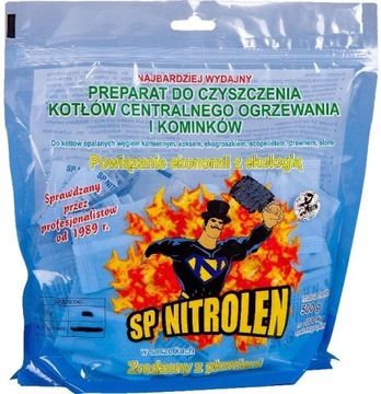 Wypalacz sadzy NITROLEN do czyszczenia pieca 500g