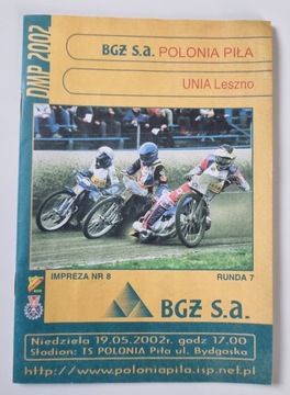 PROGRAM POLONIA PIŁA - UNIA LESZNO 2002