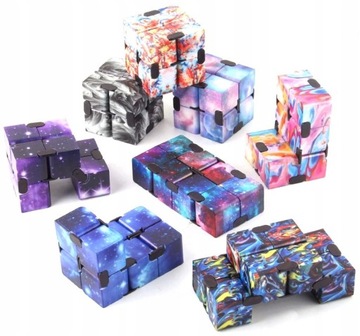 MAGICZNA KOSTKA ANTYSTRESOWA GNIOTKA FIDGET