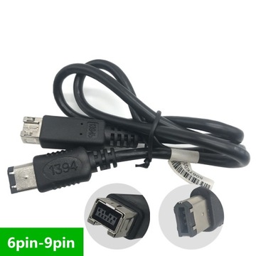 FireWire 800 do 400 kabla od 9 do 6 pinów (9pin 6