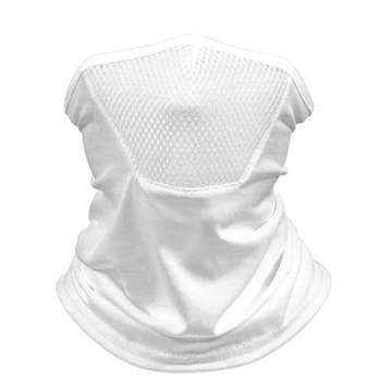 Face Scarves Neckline Mask Mesh Solid Color Ice Silk Summer Sunscreen Mask