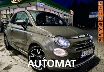 Fiat 500 II Seria 4 0.9 TwinAir 85KM 2018 Fiat 500 Fiat 500 0.9 TwinAir Dualogic StartampStop Sport Benzyna 85KM