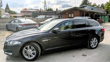 Jaguar XF I Sportbrake 2.2 D 163KM 2012 Jaguar XF 2.2D 163PS Bezwypadkowy Biksenon Skóra, zdjęcie 2