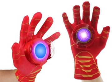 LASEROWA RĘKAWICA RĘKA ZBROJA IRON MAN LASER SUPERBOHATER