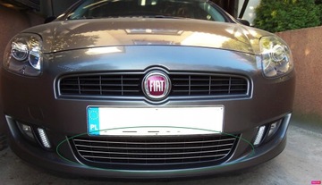 FIAT BRAVO II 2 - LIŠTA CHROM NA MASKA CHRÓM