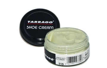 Krem na bazie wosku do butów - TARRAGO Shoe Cream 50ml 115 NILE GREEN