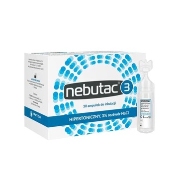 Nebutac 3% roztwór do inhalacji 30 amp x 4 ml