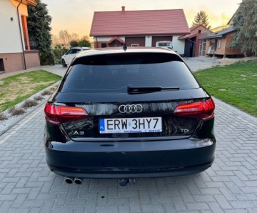 Audi A3 8V Cabriolet 2.0 TDI clean diesel 150KM 2016 Audi A3 2.0TDI 150 KM Full Led Android Auto Kamera przód/tył Alu 18/17, zdjęcie 7