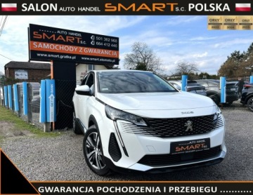 Peugeot 3008 II Crossover Facelifting  1.2 PureTech 130KM 2021 Peugeot 3008 Automat/Manetki/ Kamery360 /Salon Pl