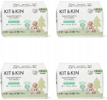 Kit & Kin Pieluchy Rozmiar 2 MIDI KARTON