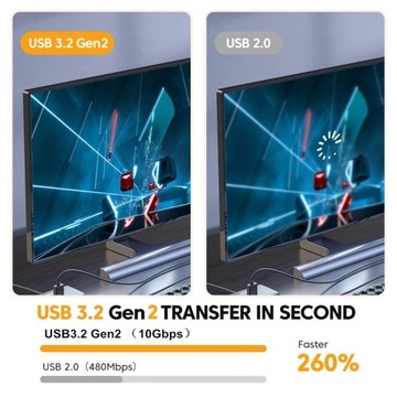 Кабель USB C 3.2 Gen 1 для Oculus Quest 2 1 м