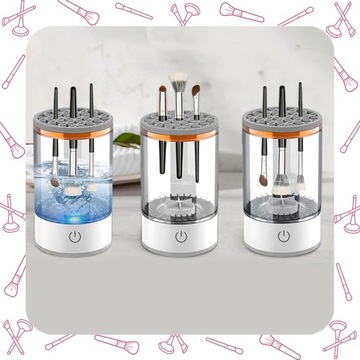 МАШИНА ДЛЯ ОЧИСТКИ КОСМЕТИЧЕСКИХ КИСТЕЙ ЭЛЕКТРИЧЕСКОЕ USB-УСТРОЙСТВО