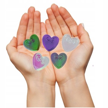 Konfetti Kształt SERCA Cekiny Ozdoby Dekoracyjne