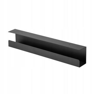 Korytko Maskownica Kabli Organizer pod blat biurka ERGOMASK-1B Czarny