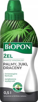 Nawóz w żelu do juk dracen palm r. zielonych 0,5l
