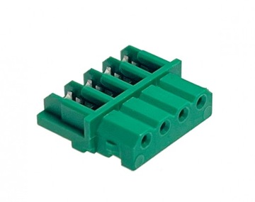 Wtyk 4pin r.:2.50mm na przewód 6szt MOLEX zielony