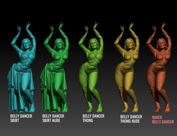 (3DPT) Belly Dancer - Pinup / NSFW