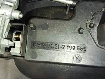 BMW E60 E61 KLIKA DVEŘE LEVÝ ZADNÍ OE