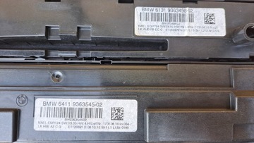 BMW 3 F30 F31 - PANEL KLIMATIZACE RÁDIO