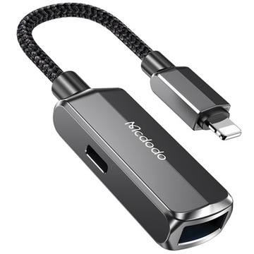 MCDODO АДАПТЕР LIGHTNING АДАПТЕР USB 3.0 OTG КАБЕЛЬ ДЛЯ ЗАРЯДКИ IPHONE
