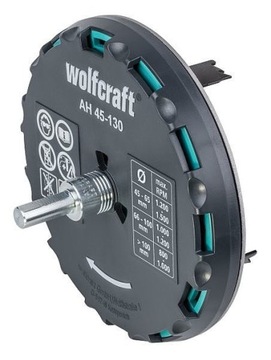 WOLFCRAFT OTWORNICA REGULOWANA 45-130MM WF5978000