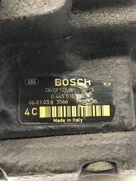 BOSCH 0 445 010 132 ČERPADLO VYSOKÉHO TLAKU