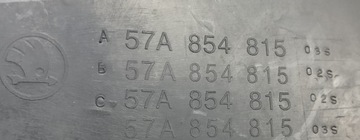 186 PODBĚH LEVÉ PŘEDNÍ SKODA KAROQ 57A854815