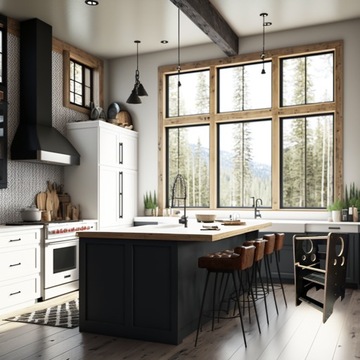 KITCHEN HELPER детский кухонный помощник 1+ регулируемый SOLID MDF черный