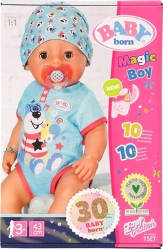 BABY BORN MAGIC BOY LALKA INTERAKTYWNA 43cm ZAPF