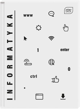 Brulion A5 80k.INFORMATYKA 80k, 70g INTERDRUK