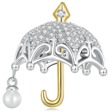 Charms Zawieszka Charms Srebro 925 Parasol Trusky