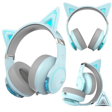 EDIFIER HECATE G5BT SŁUCHAWKI GAMINGOWE NAUSZNE RGB BLUETOOTH 5.2 Z USZAMI